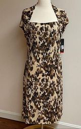 Rafaella  “Coconut Combo” Short Sleeve Dress Photo 0