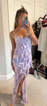 Amazon Purple Maxi Dress Photo 0