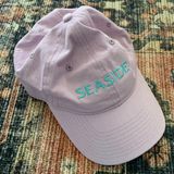 Seaside FL Logo Baseball Hat Purple Photo 0