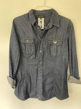 Emporio Armani Armani Jeans Denim Woman’s Shirt New Photo 0