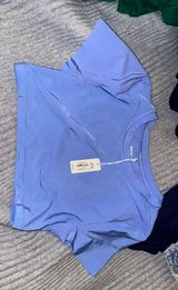 Blue Aerie Smoothez Crop Top Photo 0