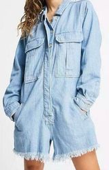 Sunkissed Denim Romper Photo 0