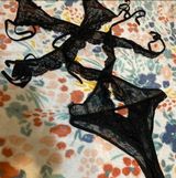 Wrapped Black Lingerie Size M Photo 0