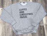 Coffee And Christmas Sweatshirt Size M Photo 0