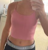 Workout Crop Top Pink Photo 0
