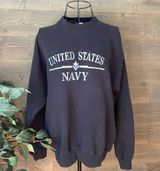 United States Navy, long sleeve crewneck sweatshirt Photo 0
