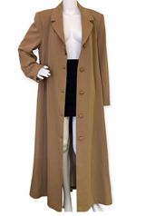 Vintage Tan Trench Size M Photo 0