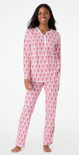 Roller Rabbit Pink Monkey Pajamas! Photo 0