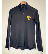 Antiqua Women's Half Zip Pullover Size M Dark Blue Tennessee Logo Golf Photo 0