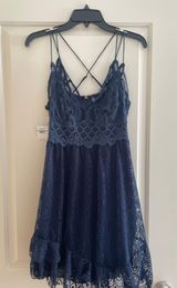 Adella Lace Mini Dress Photo 0
