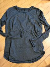 Joe Fresh Grey Workout Long Sleeve Photo 0