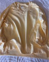 Pink Rose Yellow Sweatshirt Photo 0