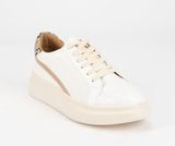 White Raven Spring Platform Sneakers Photo 0