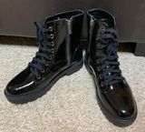 Combat Boots Black Size 7 Photo 0