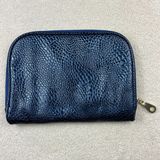 Steve Madden : Blue Metallic Alligator Bag Photo 0