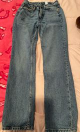 H&M Straight Jeans High-Waisted Photo 0