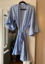 Boutique Silk Robe Blue Photo 0