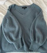 Dusty Blue  sweater Photo 0