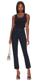 Revolve Grlfrnd Karolina High Rise Straight Crop   Photo 0