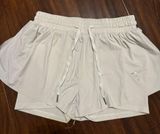 Athletic White Running Shorts Size M Photo 0