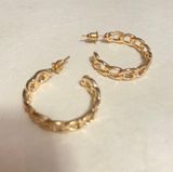Boutique Gold Hoops Photo 0