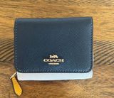 Coach Bifold Wallet Leather Photo 0