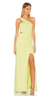 BCBG yellow maxi dress Photo 0