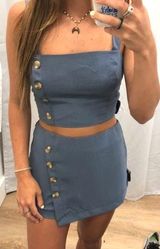 American Threads Blue 2 Piece Photo 0