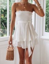 White Romper Photo 0