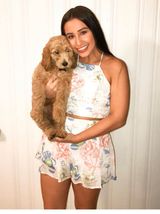 Boutique Floral Two Piece Crop Set Photo 0