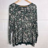 J.Jill  Pima cotton crew neck high low tee Photo 0