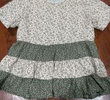 Women’s Babydoll Top size S Green Photo 0