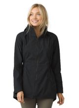 Black Horizon Anorak Long Jacket Photo 0