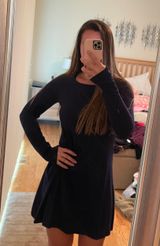 Long Sleeve Flare Dress Photo 0