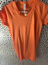 Lululemon Orange Soda Swiftly Tech SS Photo 0