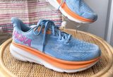 Hoka One One Clifton 9 Airy Blue Ice Water Road Running Sneakers Women’s 10.5 Photo 0