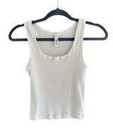 Ribbed Tank - Size M (BONE) Photo 0