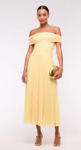 Abercrombie & Fitch -Giselle Drop-Waist Mesh Maxi Dress Photo 0