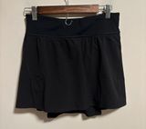 Spanx  Get Moving Black 14” Skirt Pocket Skort Black- Size Medium Photo 0