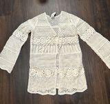 Forever 21 Bathing Suit Cover-Up White Photo 0