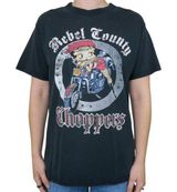 Vintage Y2K Betty Boop Rebel County Choppers Shirt Photo 0