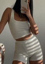 SKIMS  Cotton Rib Boxers Bone Photo 0