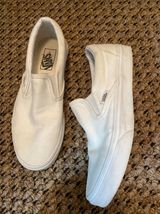 Vans White Slip On Photo 0