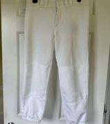 Women’s Mizuno White Softball Pants Size Small Photo 0