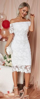 Guipure Lace Dress Photo 0