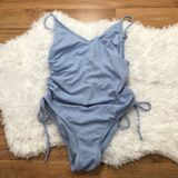 Time & Tru Ribbed One Piece Bathing Suit  Photo 0