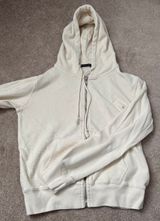 Cream Zip Up Sweatshirt Photo 0