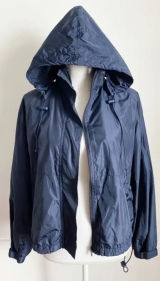 Lauren Ralph Lauren • Navy Zip Up Hooded Jacket Blue Photo 0