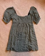 Checkered Babydoll Dress Photo 0