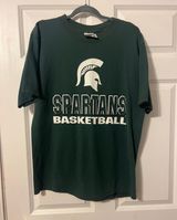 Michigan State Spartan Basketball Shirt Photo 0